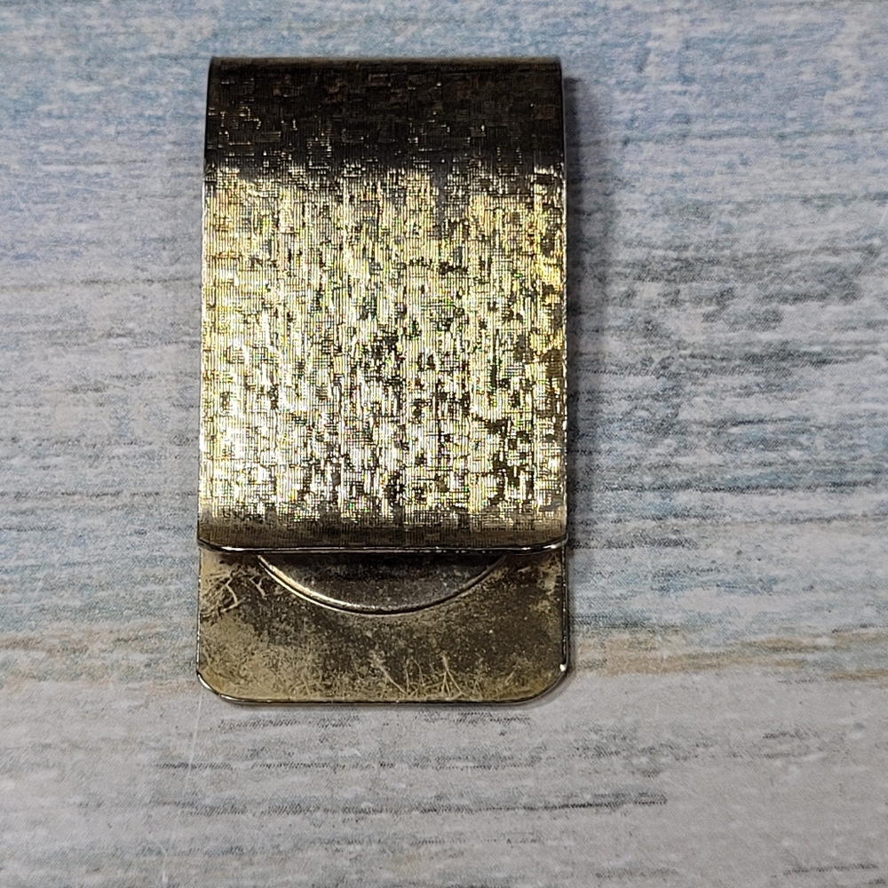 Vintage Silver Issue Gold Money Clip - Picture 2 of 6